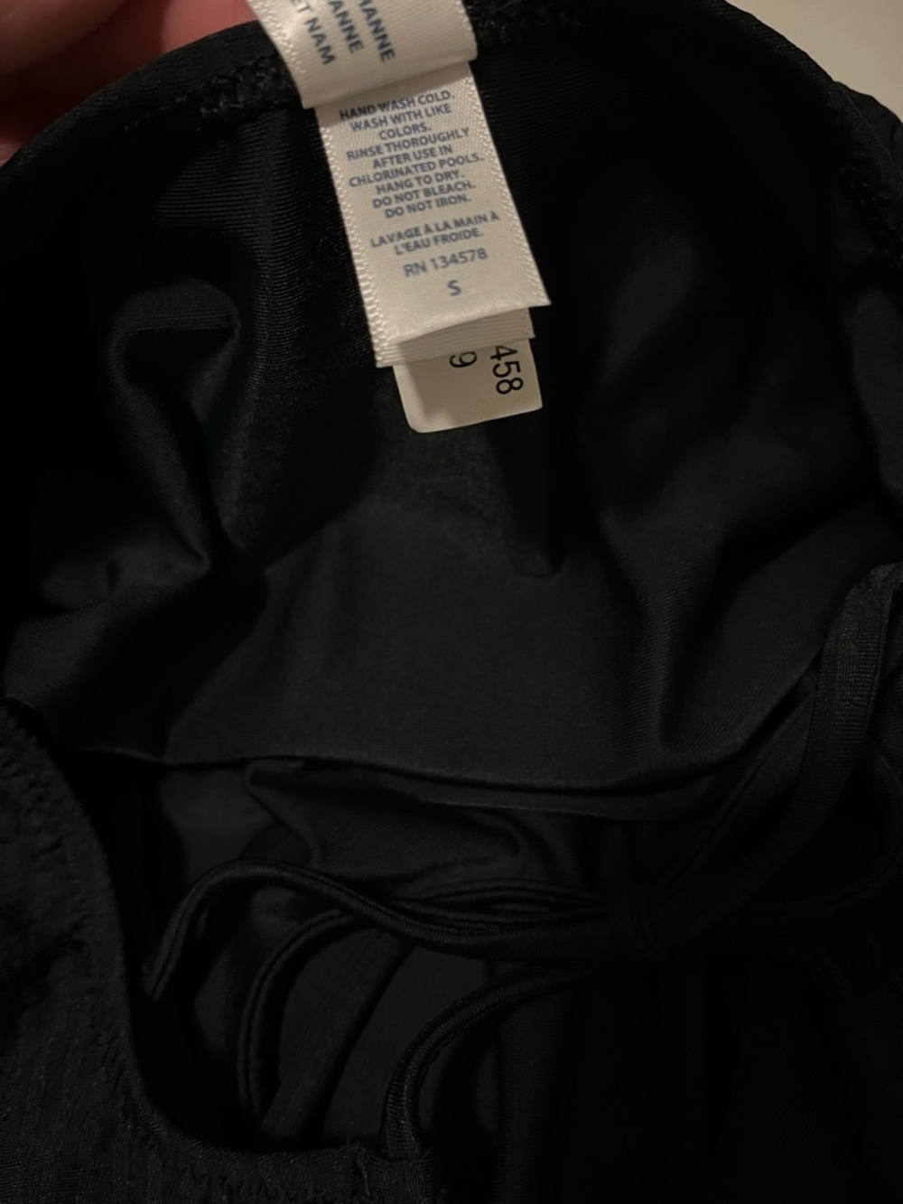 Vineyard Vines Black One-Piece Swimsuit - Picture 7 of 7